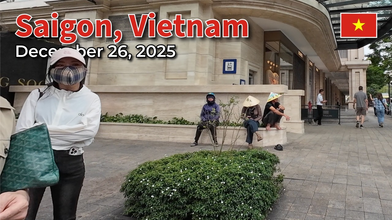 Ho Chi Minh City, Vietnam - Dec 26, 2025 [4K/50fps] (66 minutes)