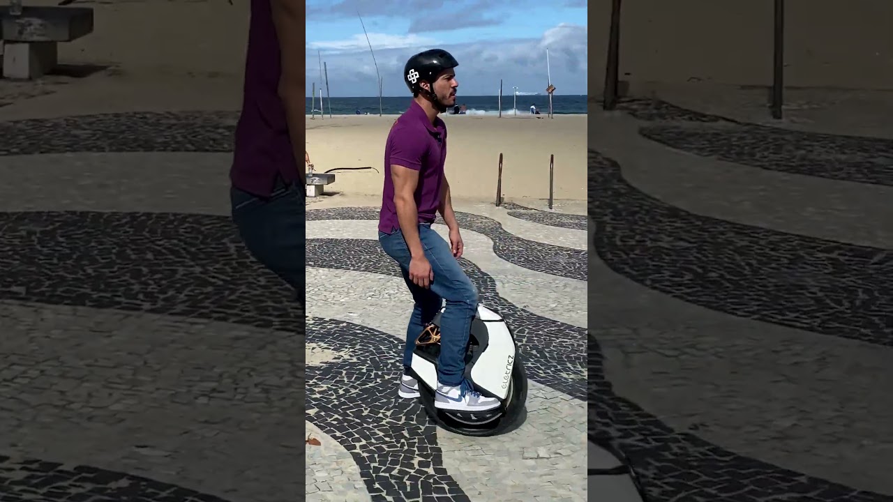 How to brake with the electric unicycle