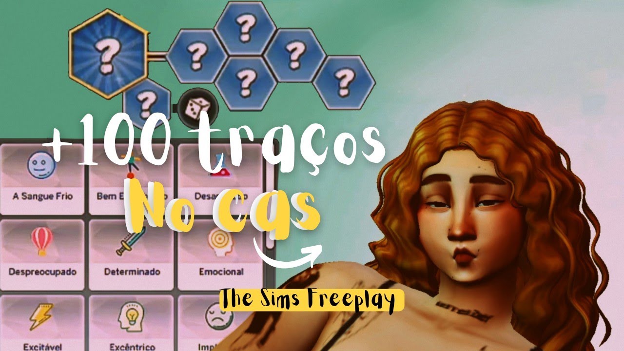 NOVOS TRAÇOS COMPATÍVEIS COM JOGO BASE! e MAIS OPÇÕES DE ESCOLHAS DE TRAÇOS NO CAS - chingyu mod