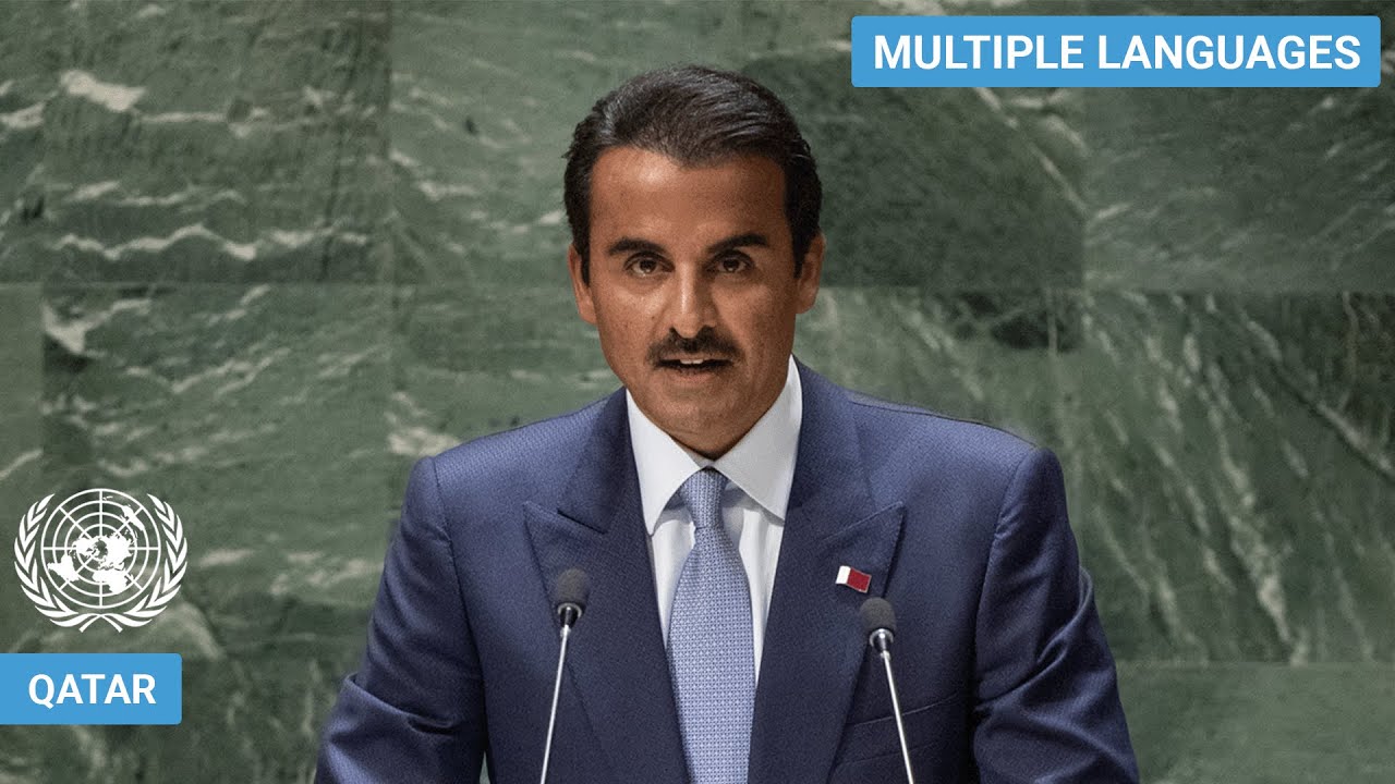 🇶🇦 Qatar - Amir Addresses United Nations General Debate, 78th Session | #UNGA