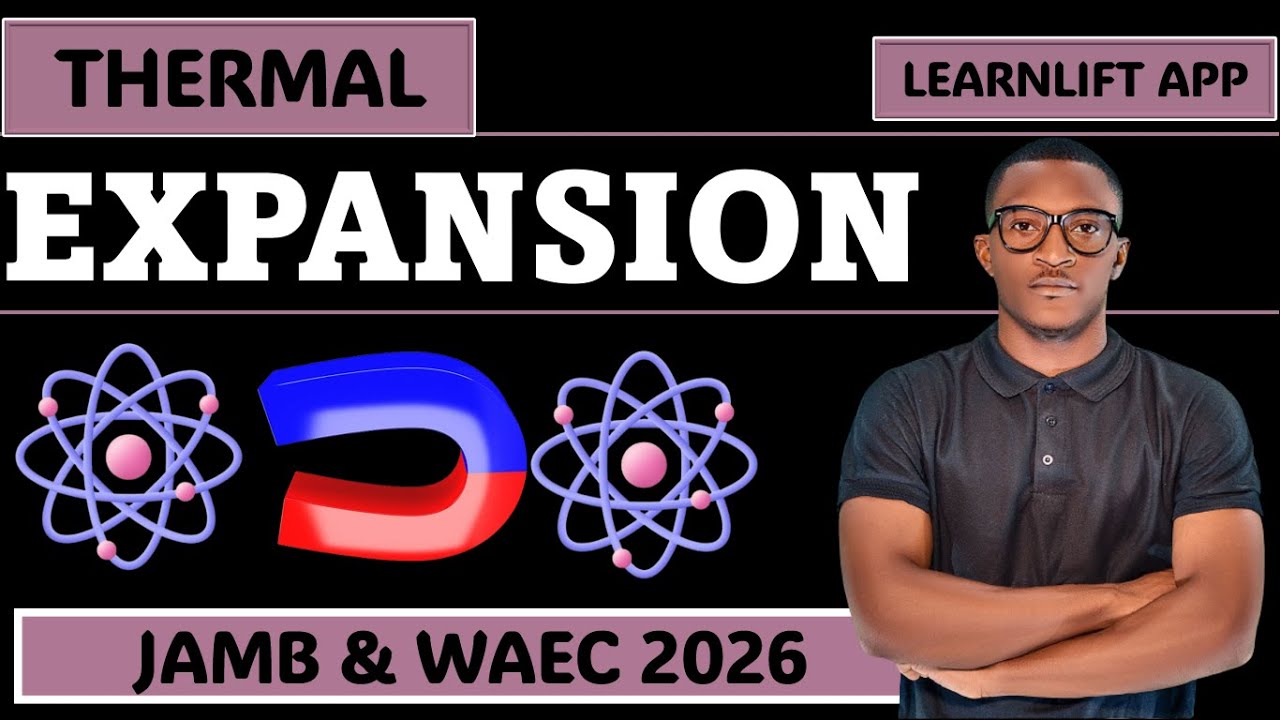 THERMAL EXPANSION  (PHYSICS JAMB AND WAEC 2026) (UTME 2026)