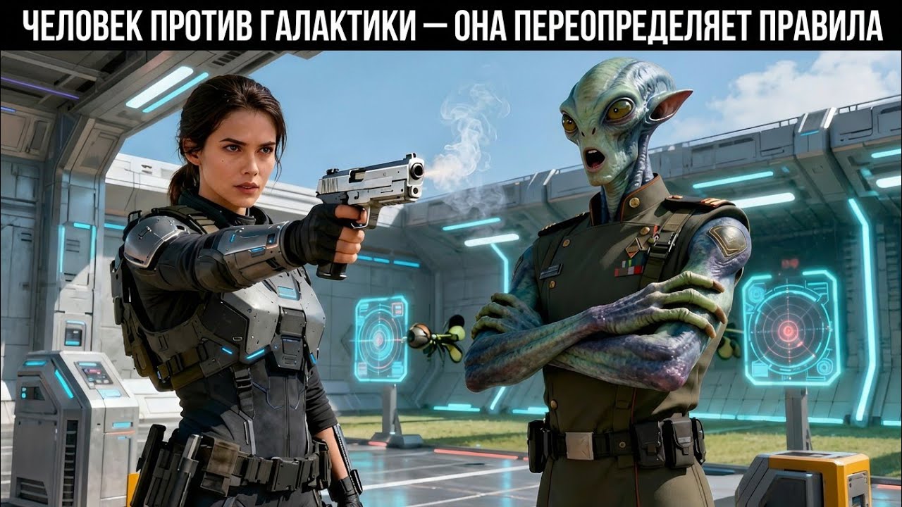 Он Усмехнулся,«Покажи Человеческий Навык»  Она Вынула Пистолет, Выстрелила И Переопределила Точность