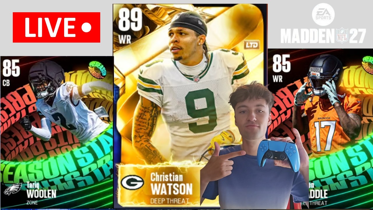 MUT 27: EVENT DOMINATION + H2H RANKED LIVE! NEW PRESEASON STANDOUTS LIVE + COIN METHOD ADVICE NMS!