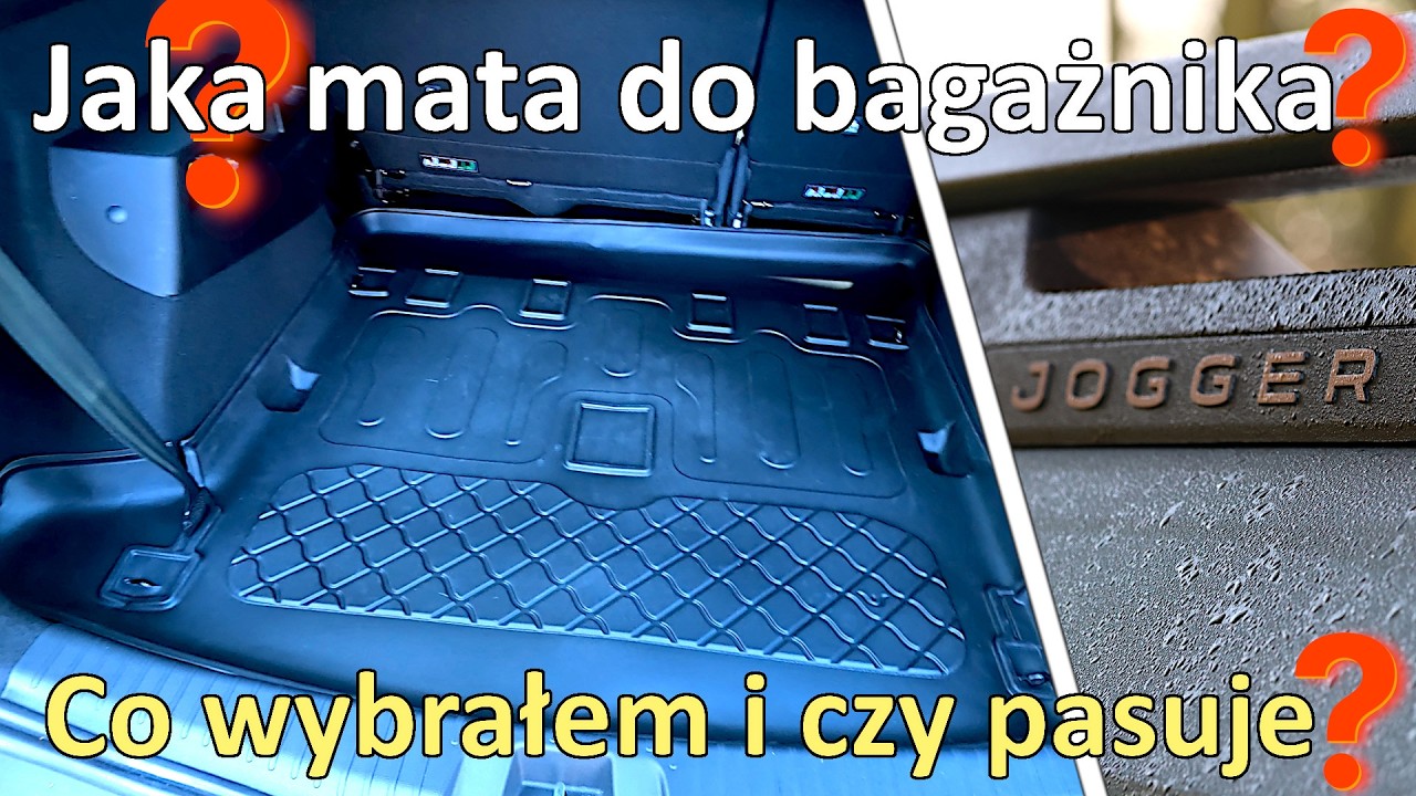 Podłoga, mata do bagażnika - Dacia Jogger - Przygotowania do wyjazdów