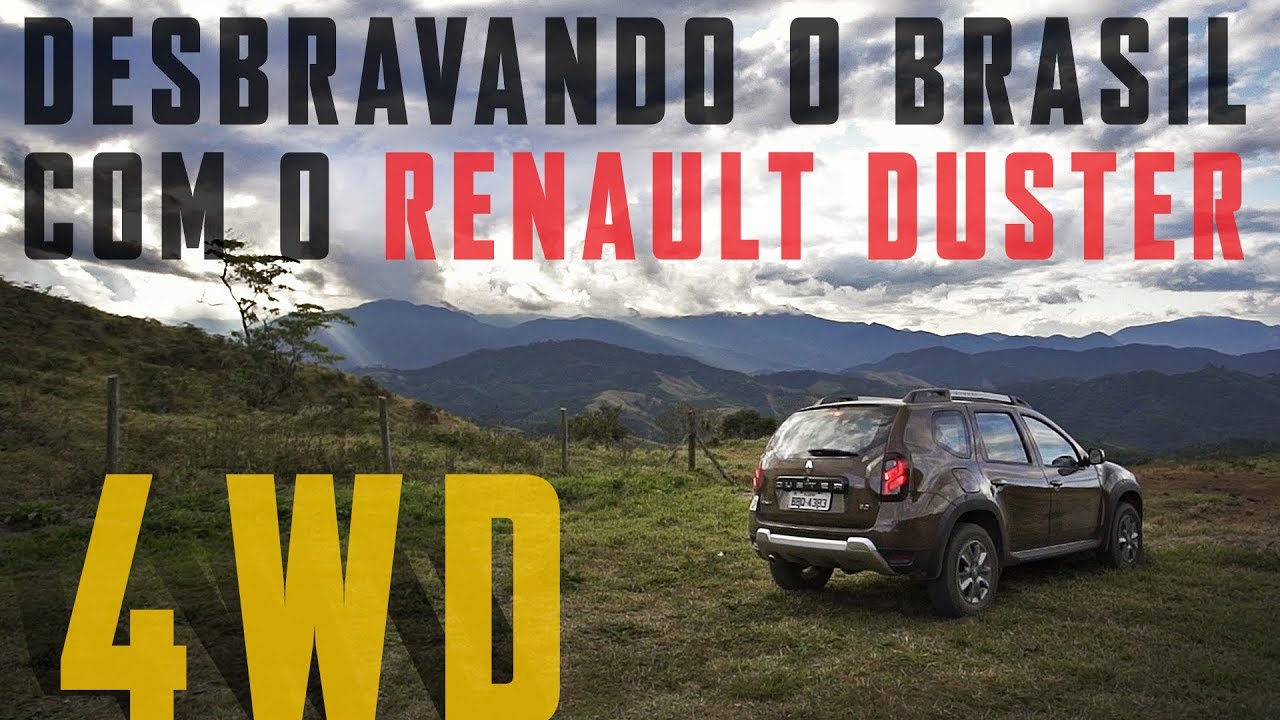 Renault Duster 4WD vai rodar o Brasil. Começamos por Minas, RJ e SP numa única trip #publieditorial