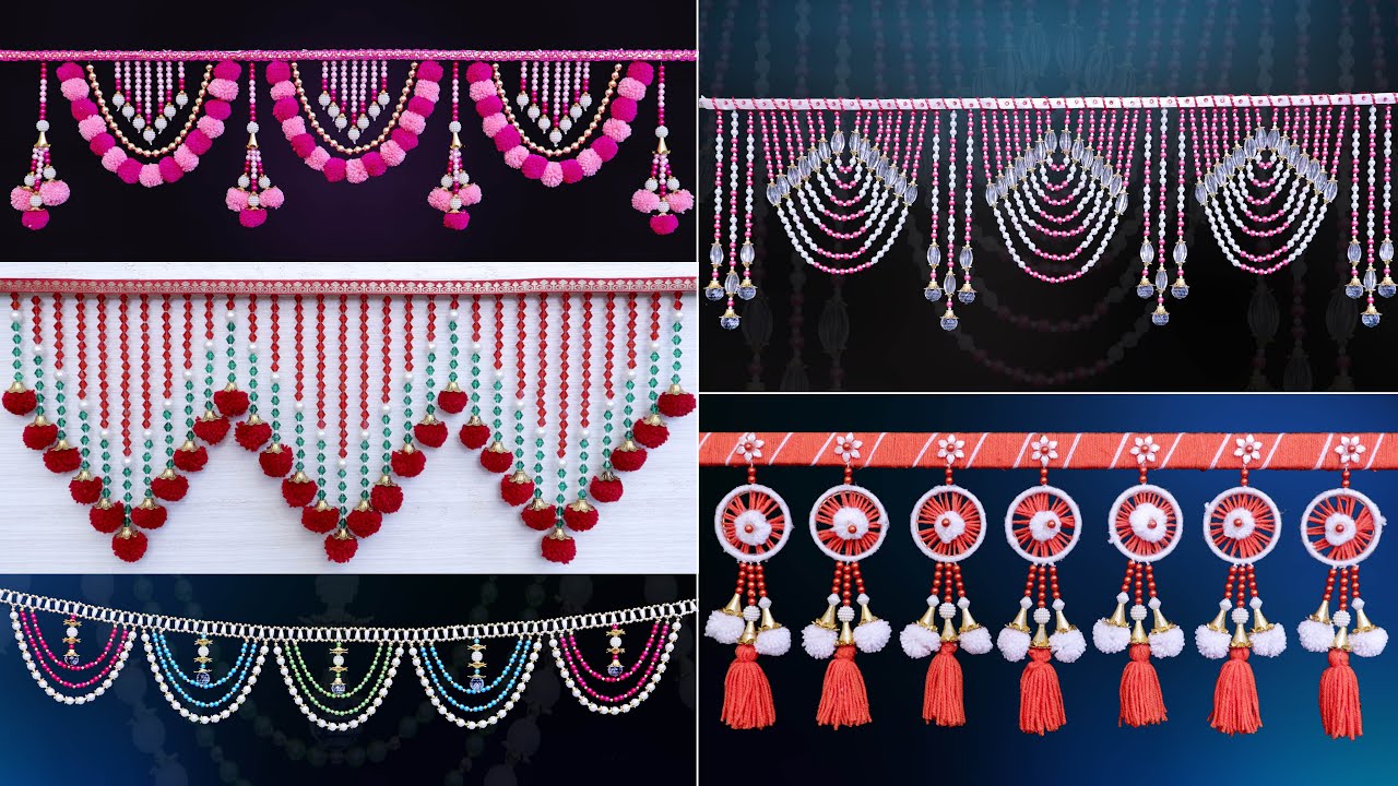 Amazing Woolen Door Hanging Toran || Handmade New Toran Design || DIY Projec