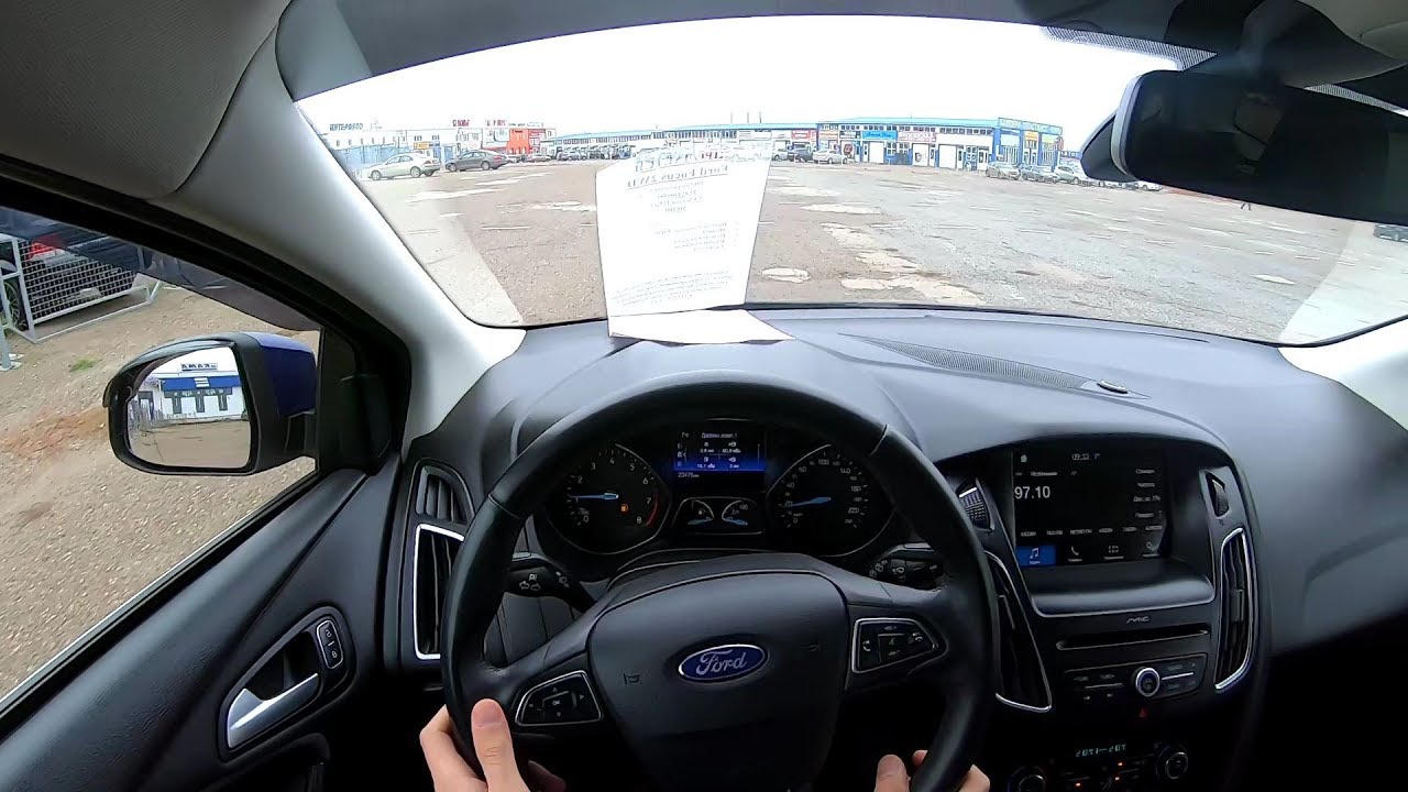 2017 Ford Focus 1.6L (125) POV TEST DRIVE