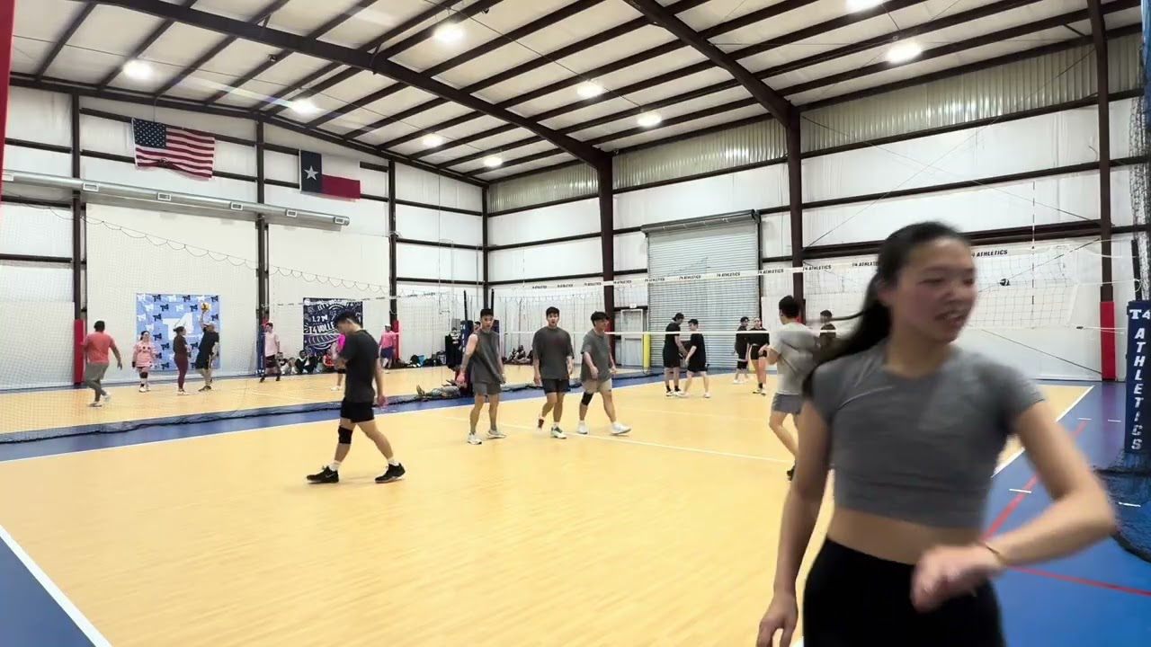 Volleyball Village Tourney #2 2/13/26 black vs gray game #2