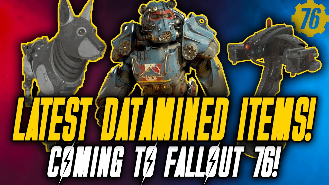 *NEW* DATAMINED ITEMS Coming to Fallout 76!
