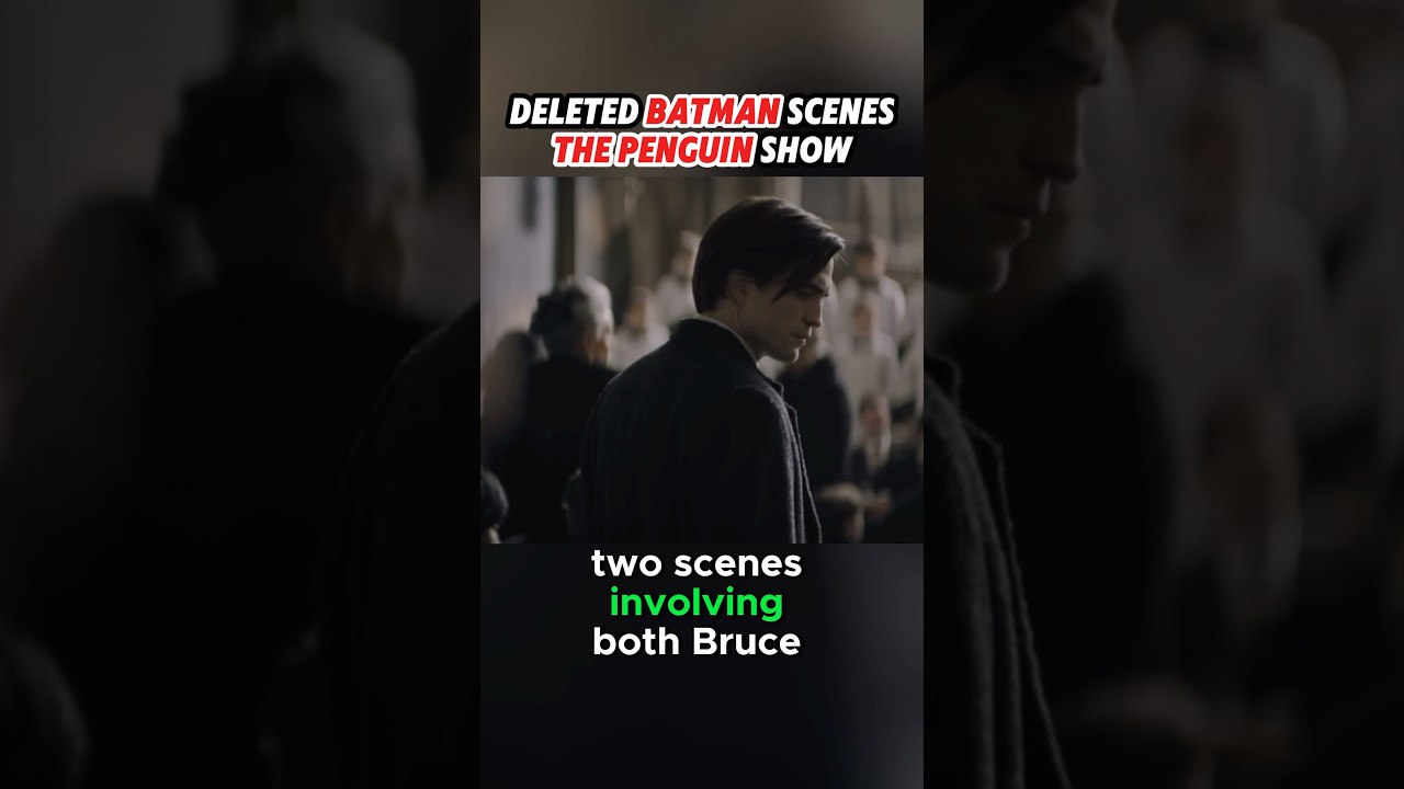 DELETED THE BATMAN Cameo Scenes in The Penguin Show! Robert Pattinson Bruce Wayne Finale Scenes!