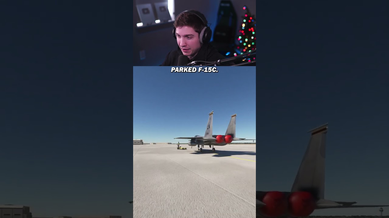 Policeman Crashes into F-15