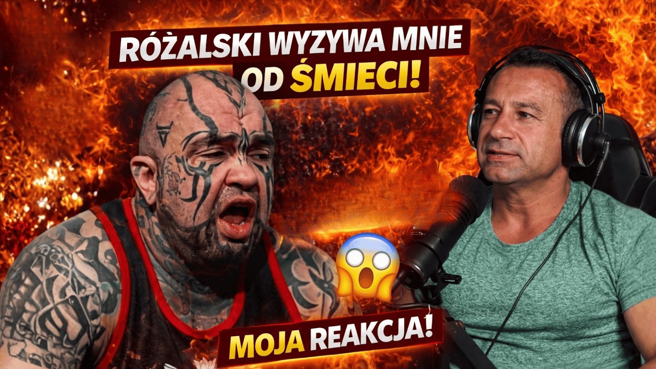 RÓŻAL NAZWAŁ MNIE ŚMIECIEM? OTO MOJA REAKCJA 🔥