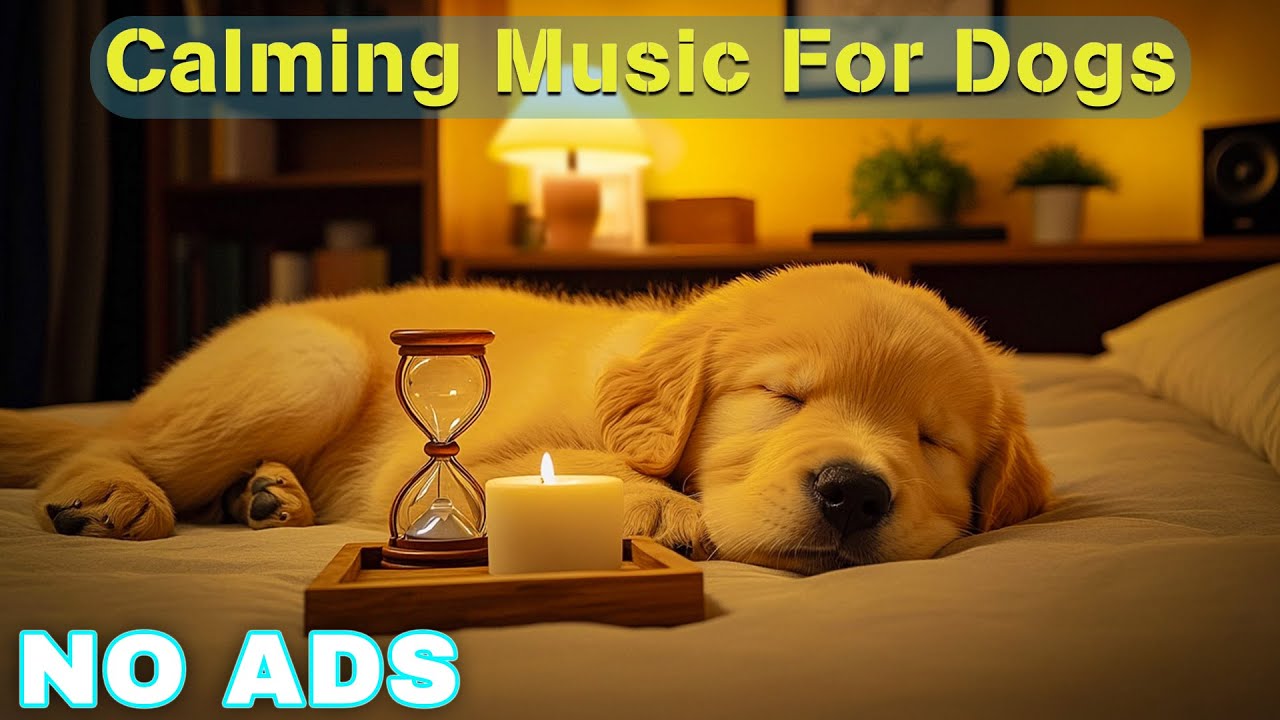 12 Hours Of Relaxing Music for Dogs 🐕 Calming Dog Music For Anxiety 💖🎶Peaceful Dog Deep Sleep 💤