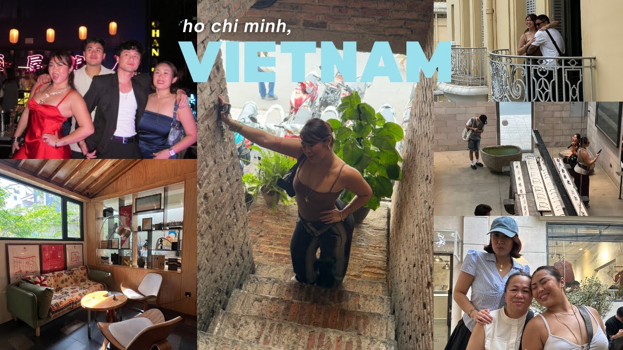 Saigon Vietnam ☕️🌳| NYE, Proposal, Cafe Hopping, Shopping & Authentic Vietnamese Food 🇻🇳