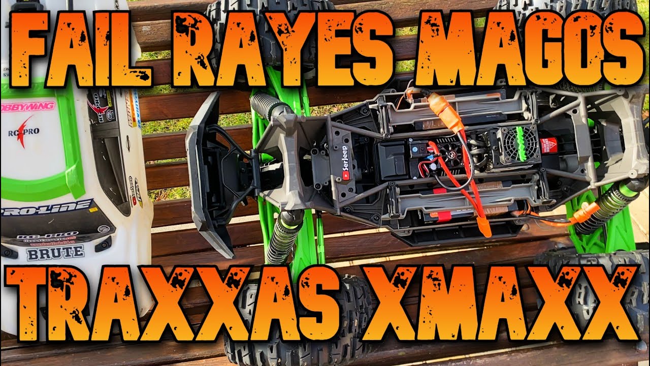 DIA DE REYES! EPIC FAIL! 🚜💨 TRAXXAS X-MAXX HOBBYWING SANWA MX-6 🎮