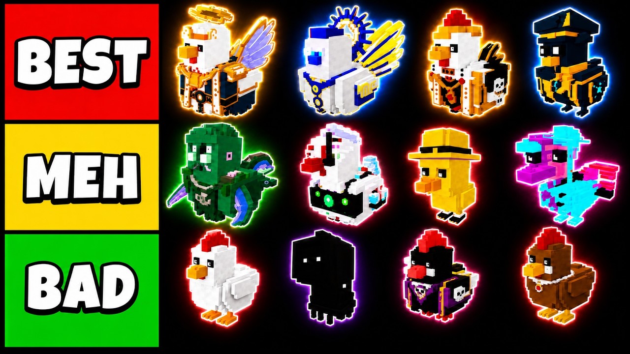 ⚠️NEW⚠️ BEST CHICKENS TIER LIST in Grow A Chicken Fighter! (SEPTEMBER) ROBLOX
