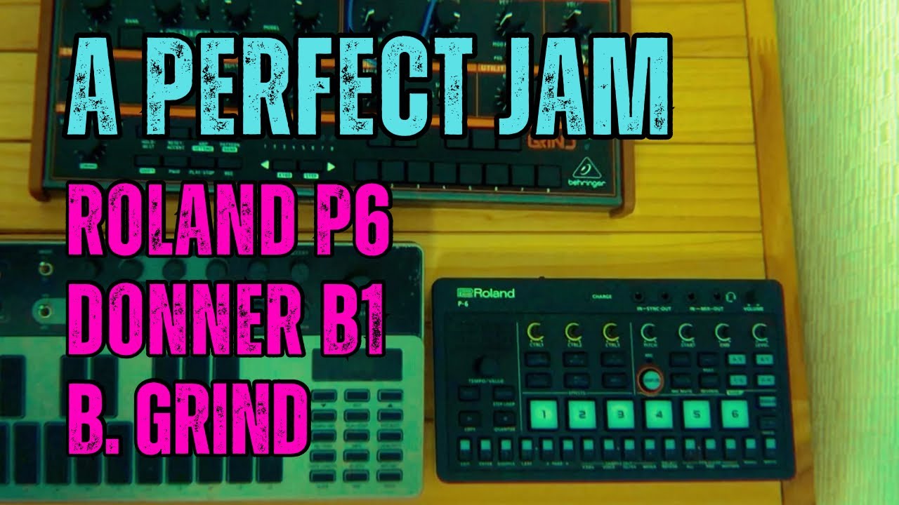 A perfect jam with Roland P6