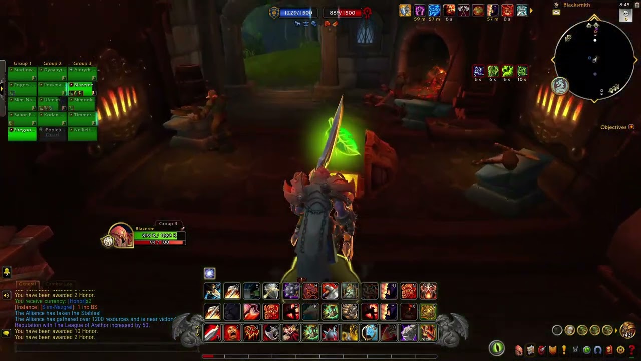 Fury Warrior - (Battlegrounds Pvp Highlights #11) - Wow Dragonflight 10.2.5