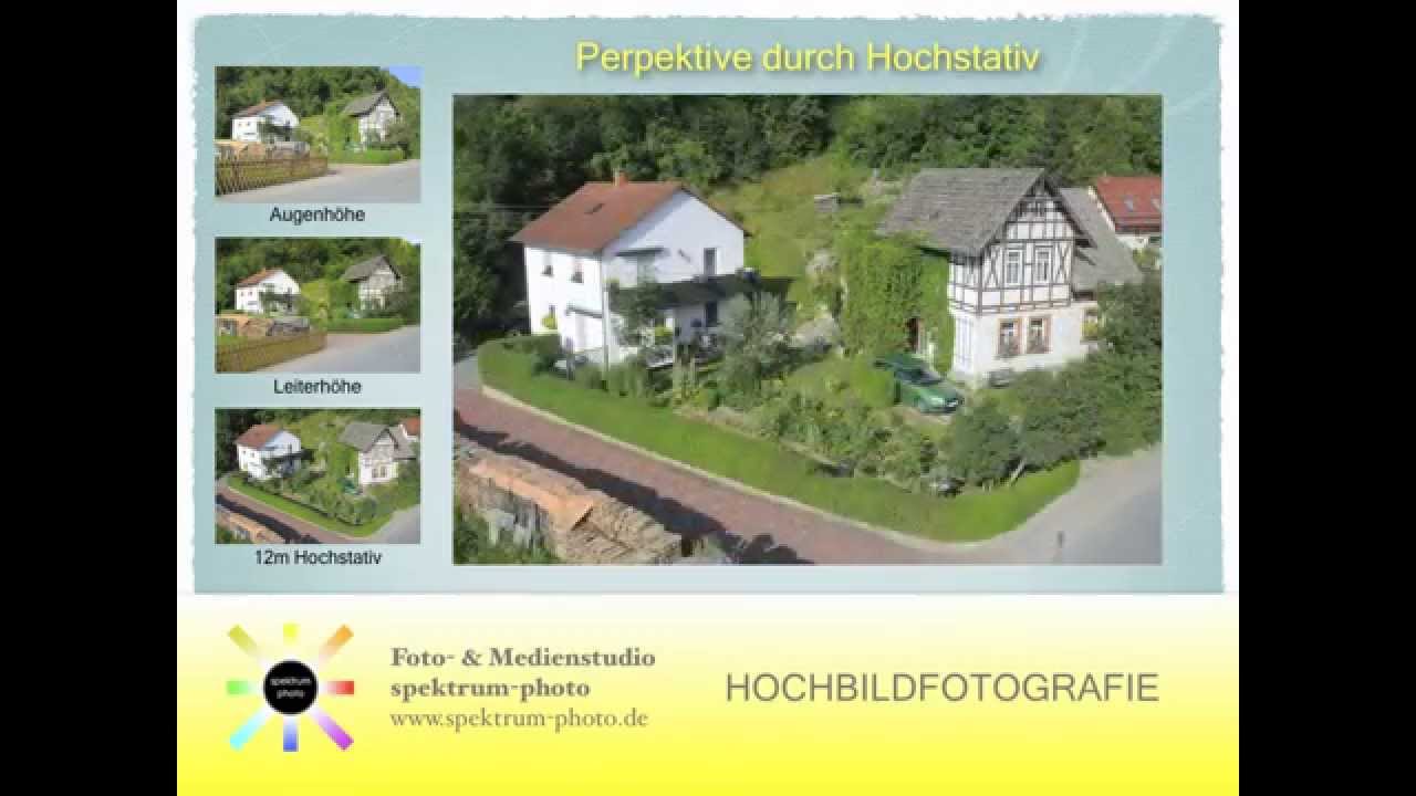 Hochbild-Fotografie aus 12 Metern