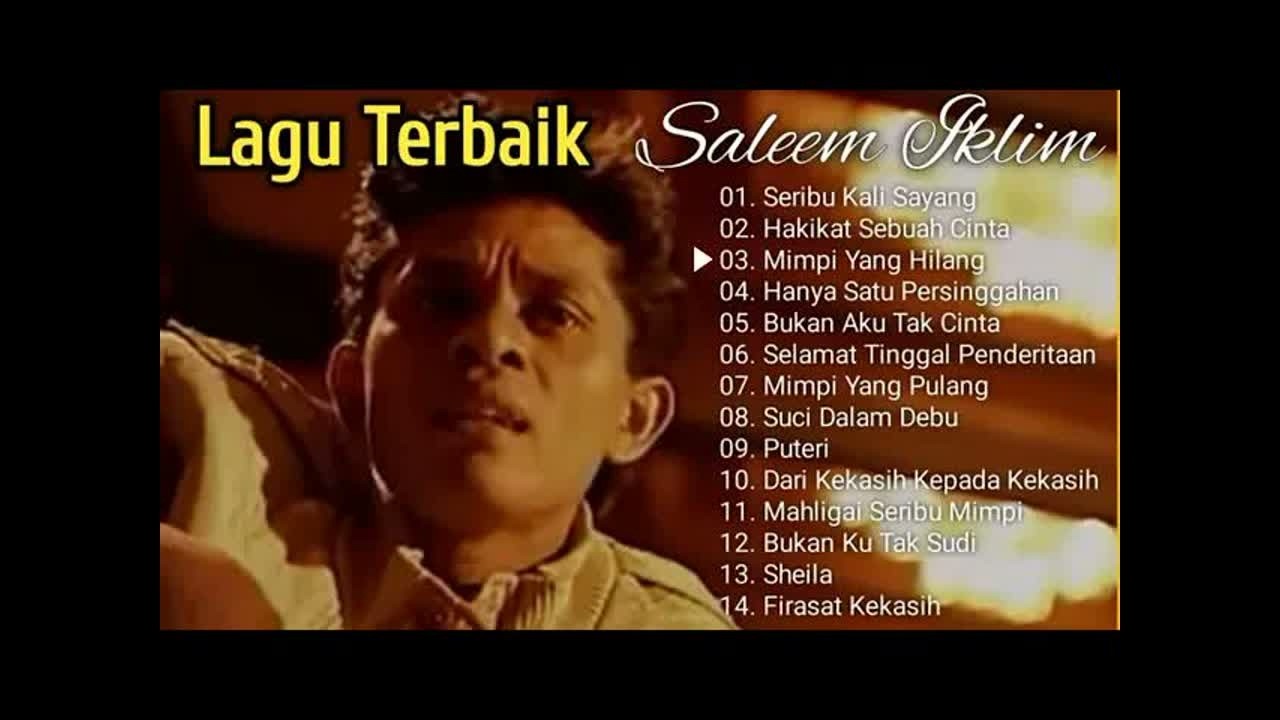 Lagu Terbaik Saleem Iklim Full Album (tanpa iklan)2026
