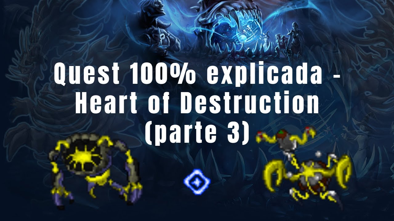 Tibia Acesso GT - Heart of Destruction Quest - Svar (Realityquake/ Eradicator/Outburst) (pt 3 de 4)
