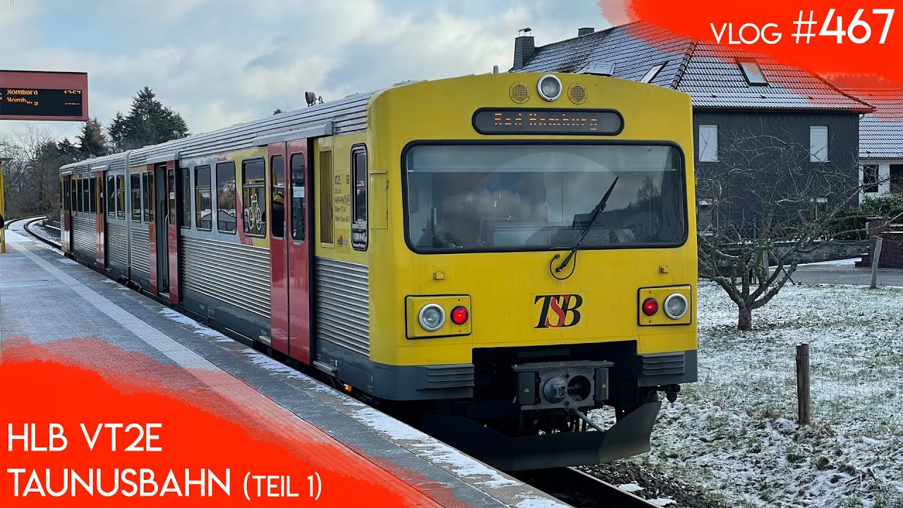 Im VT2E auf der Taunusbahn | TripReport (1. Klasse) | Vlog 467