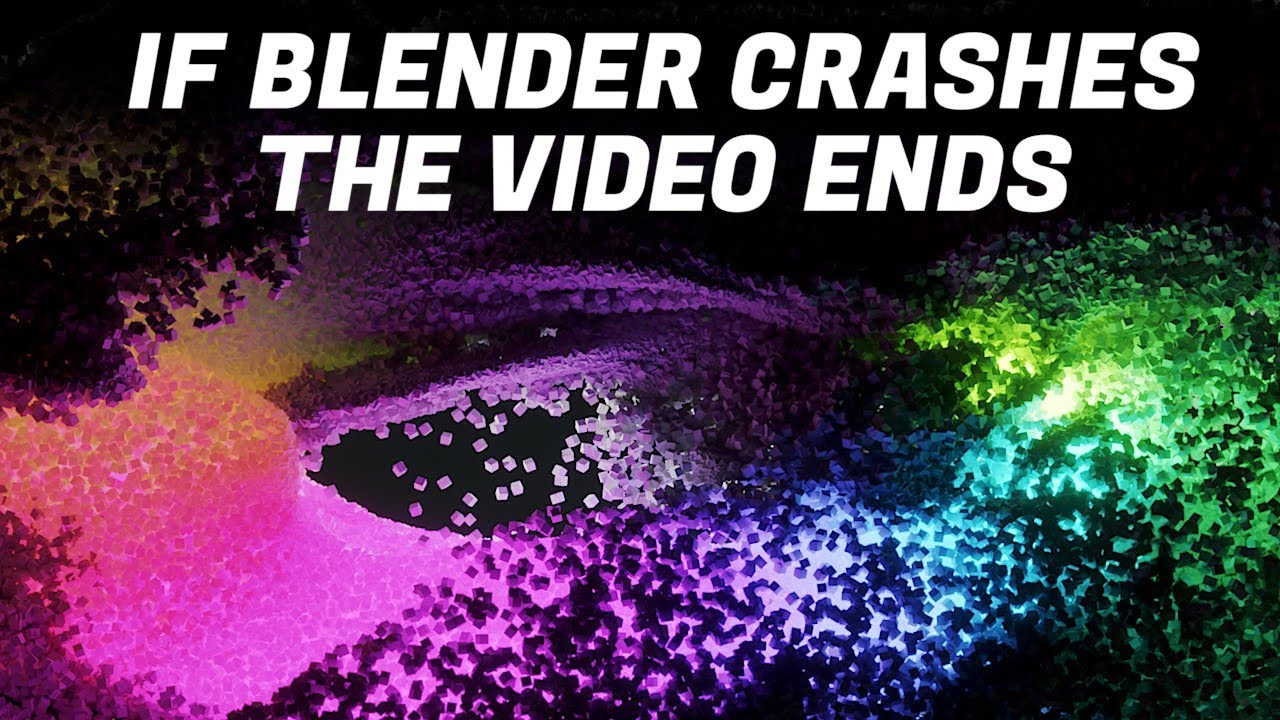 Trying to Simulate 10,000,000 Cubes in Blender