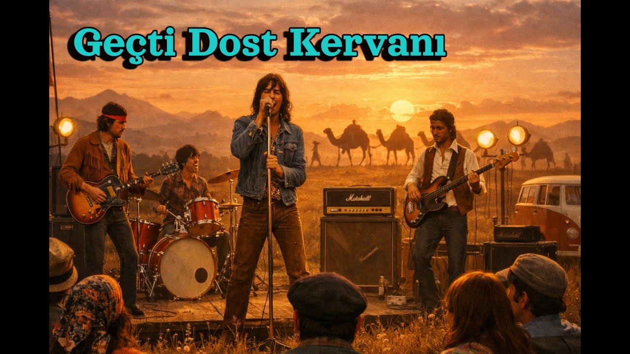 Geçti Dost Kervanı Eyleme Beni - Pir Sultan Abdal - New Anatolian Rock Cover