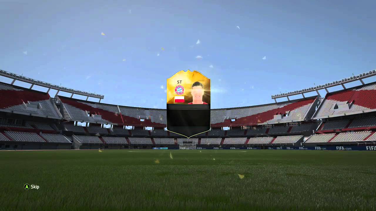 TOTGS LEWANDOWWSKI IN A PACK!!!! FIFA 16 FUT