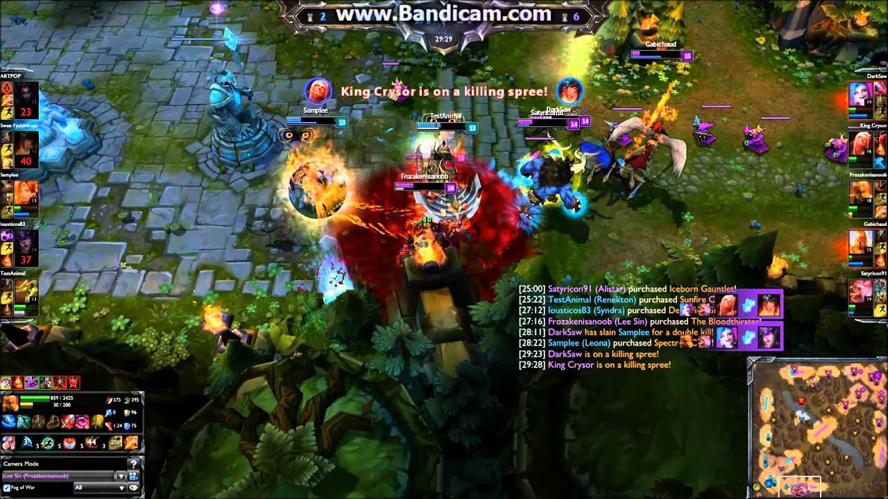 Beautiful Lee Sin Insec Kick