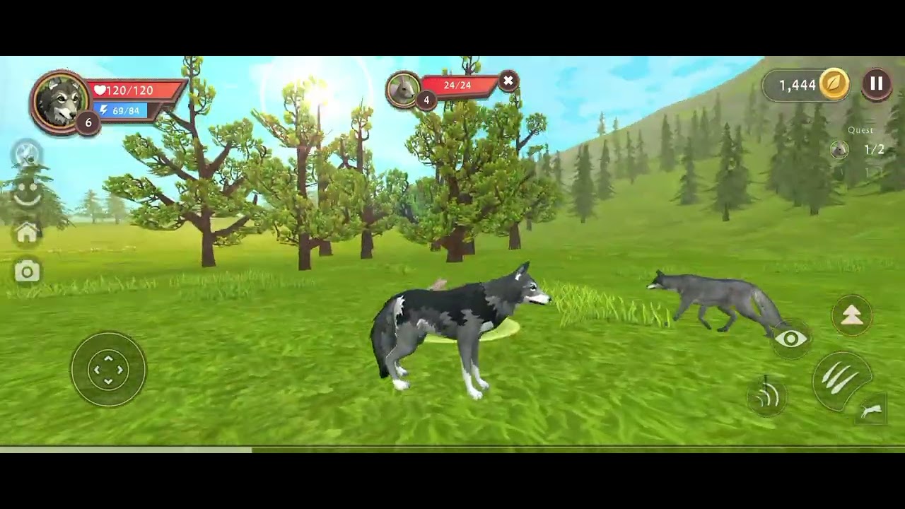 How to play wild craft 🐕 | the ultimate game khule 🎮👾☠️ #gaming #wildcraft #animation 