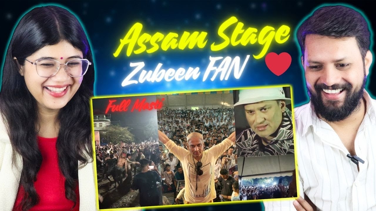 Assam Stage Par Masti 😄❤️ | Zubeen Garg & Fan Cute Moment | Reaction