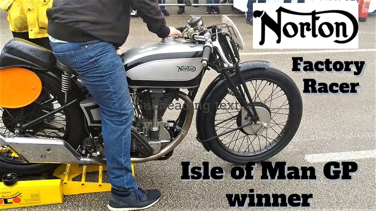 1933 MANX NORTON ...Genuine works racer & I.O.M winner