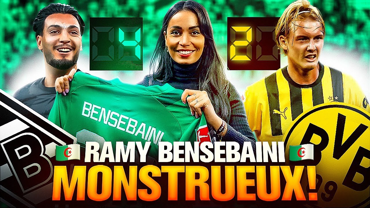 RAMY BENSEBAINI M'INVITE POUR UN MATCH INCROYABLE ! (il a marqué)