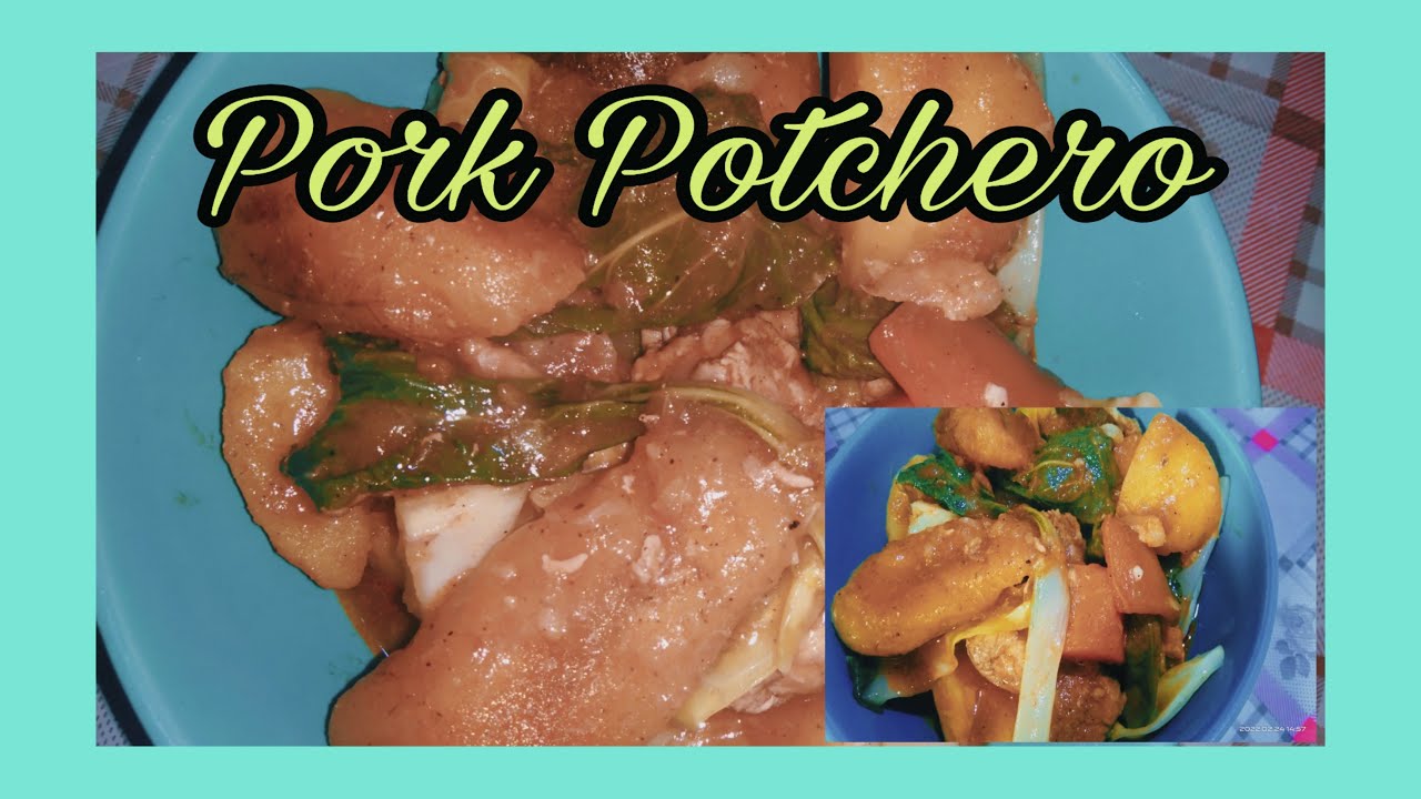 HOW TO COOK PORK POTCHERO | Allish Channel