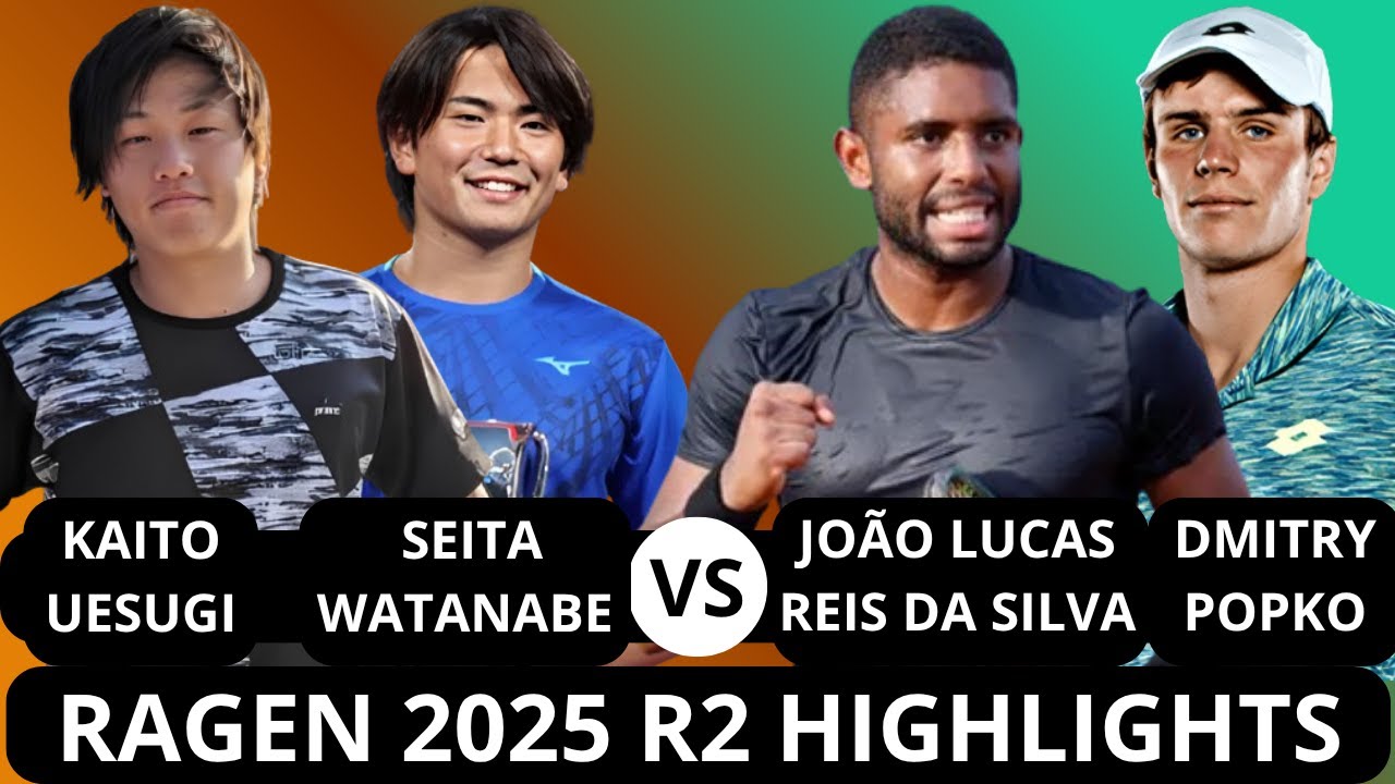 Uesugi 上杉海斗 & Watanabe 渡辺清太 vs Reis da Silva & Popko | Hagen 2025 R2 Highlights