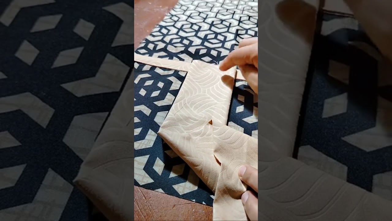 خياطة وسادة مودال جديد للعرائس طريقة تفصيل وخياطة مباشرة درس في قمة لأصحاب مشاريع ♥️