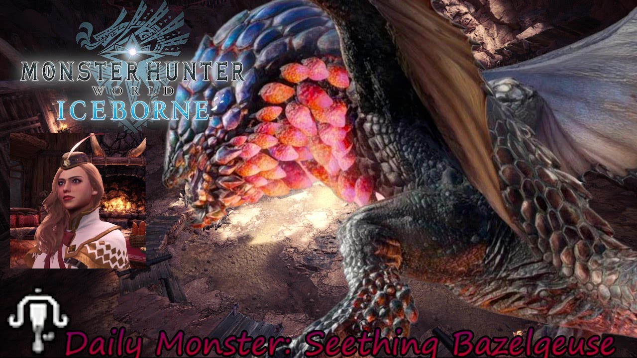 Daily Hunt #319.2 - Seething Bazelgeuse (MHWorld:Iceborne) by @CakeofPokke