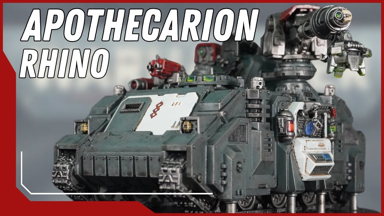 Наконец... Конверсия Rhino — конверсия Warhammer 40K/Kitbash