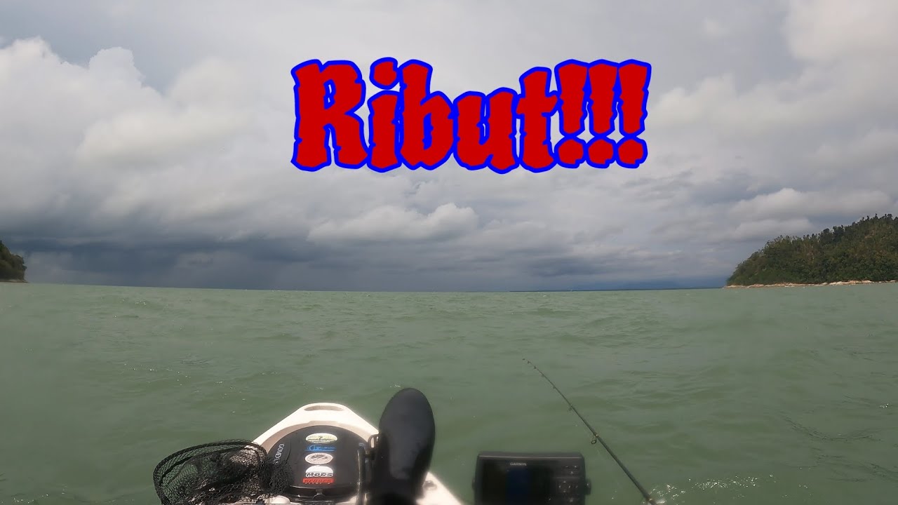 Kayak Fishing Malaysia | 2 kali dipukul ribut | terus pulang