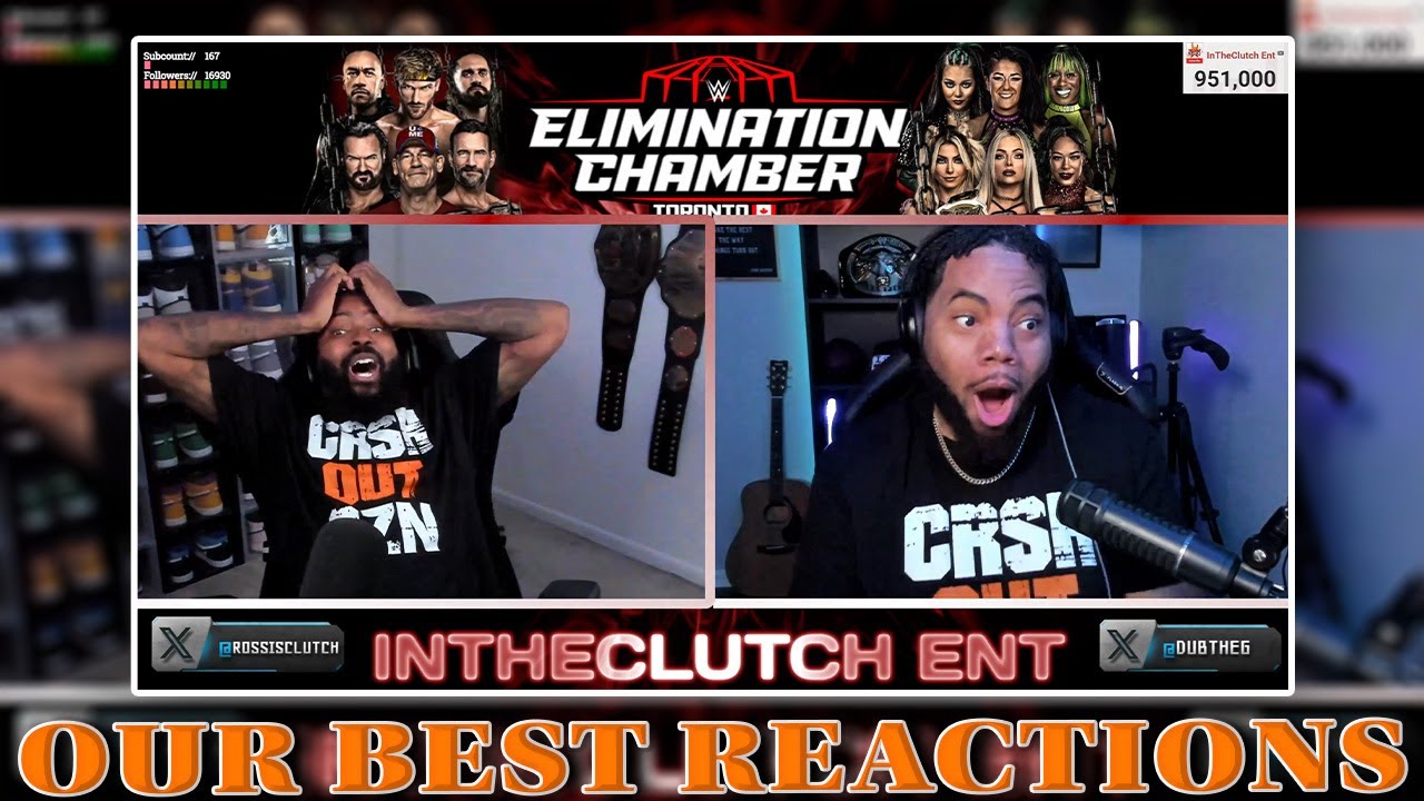 НАШИ ЛУЧШИЕ РЕАКЦИИ С ELIMINATION CHAMBER 2025 (ДЖОН СИНА ПОВЕРНУЛСЯ)
