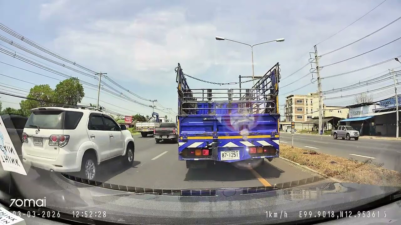 🚗 ASMR MG ZS | Timelapse เส้นทาง ชะอำ ไป เพชรบุรี (ตัวเมือง) ถนนกว้างขึ้น ขับสนุก เจอรถติดบางช่วง