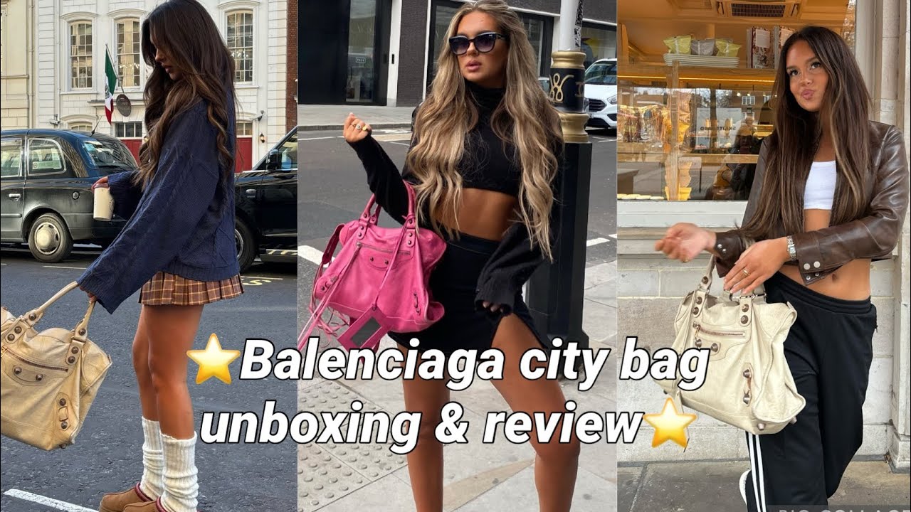 VINTAGE BALENCIAGA CITY BAG UNBOXING & REVIEW! IS IT WORTH IT?