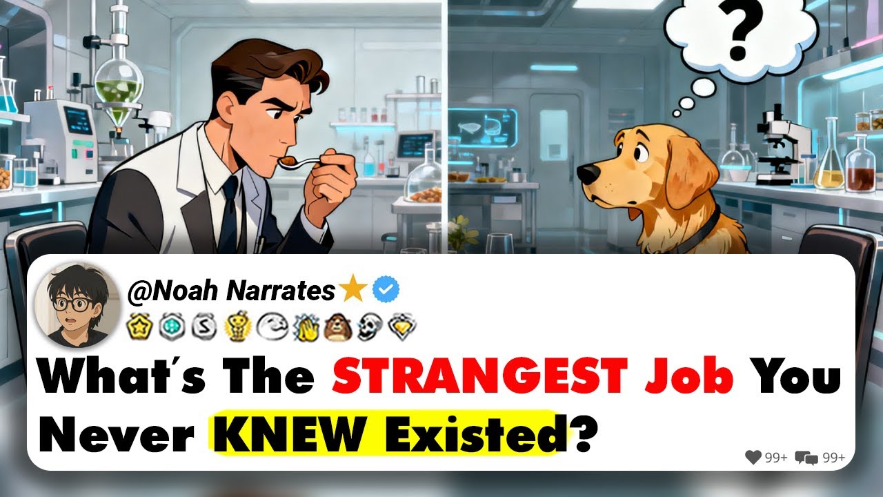 What’s The STRANGEST Job You Never KNEW Existed?