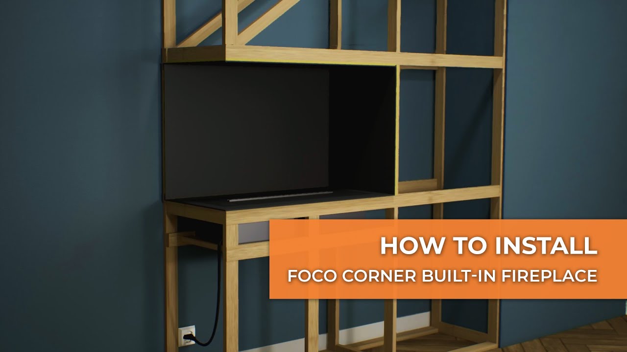 How to install Foco Corner | Built-in Bio Ethanol Fireplace Guide