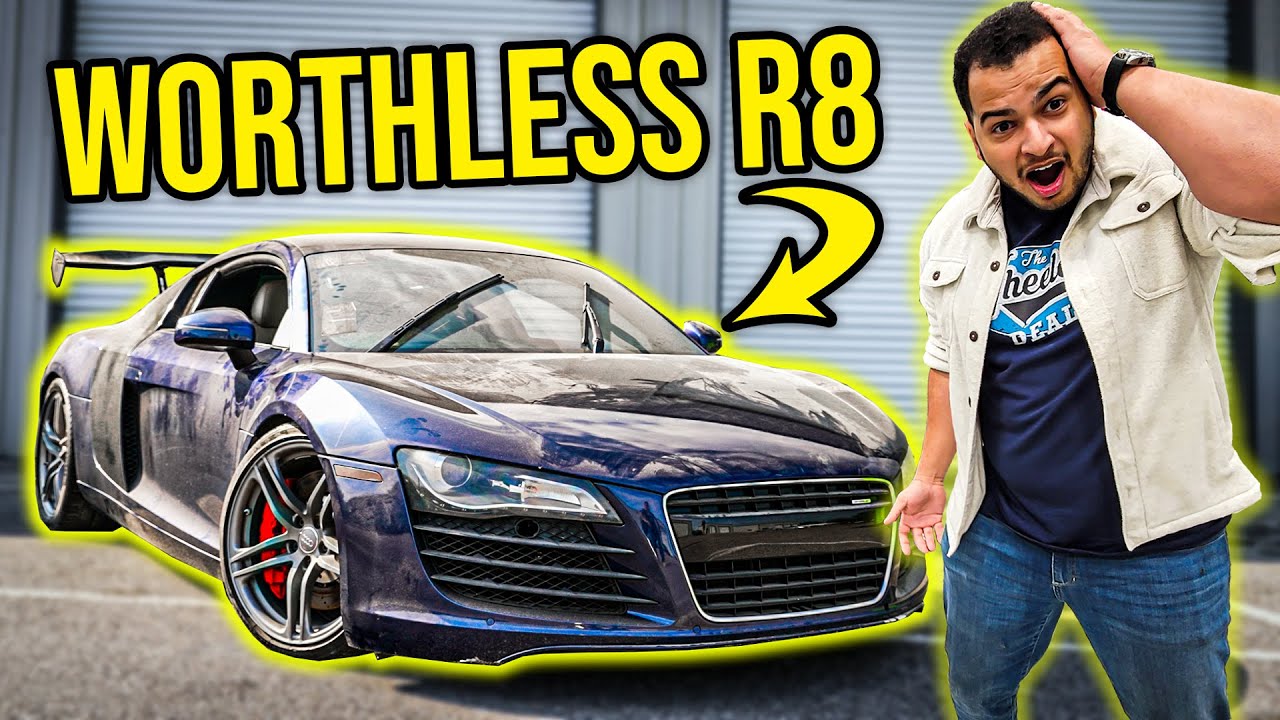 Я купил заброшенный Audi R8, и он хуже, чем вы можете себе представить.