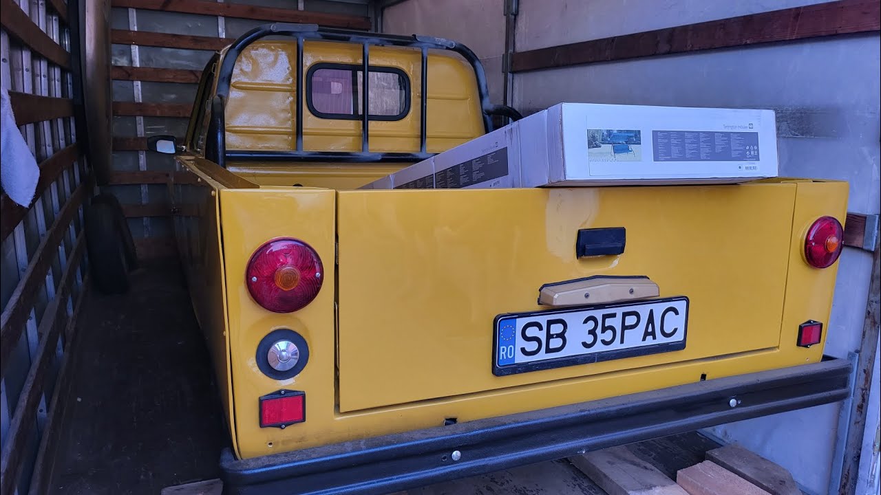 DACIA 1410 PE PLATFORMA IN DRUM SPRE FRANTA