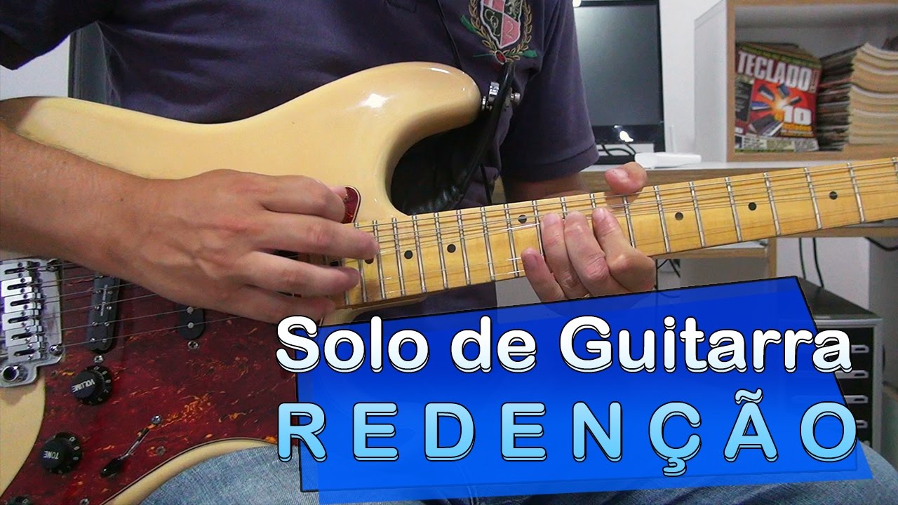 Redenção - Fernanda Brum - Solo de Guitarra com Tablatura