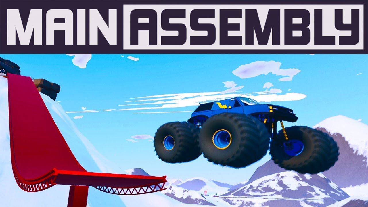 I Tried To Turn A Monster Truck Into A Plane - Steam Workshop Update! - Main Assembly