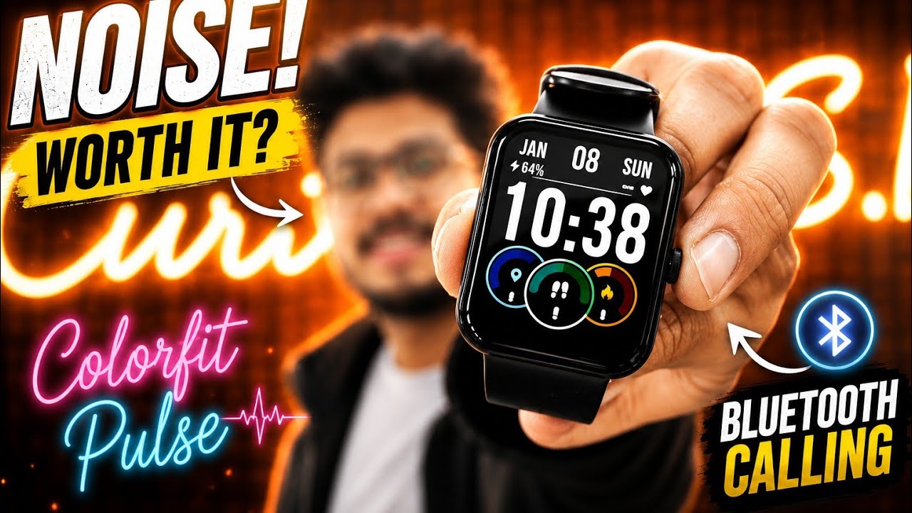 Bluetooth calling smartwatch under 2000/- | Noise Color fit Pulse Go buzz | Unboxing and review.